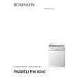 ROSENLEW PASSELIRW6540 Manual de Usuario
