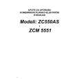 ZANUSSI ZCM5551 Manual de Usuario
