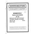 BONDSTEC BT50 Manual de Servicio