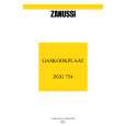 ZANUSSI ZGG754ITXC Manual de Usuario