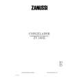 ZANUSSI ZV140R Manual de Usuario