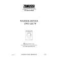 ZANUSSI ZWD1251W Manual de Usuario