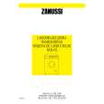 ZANUSSI WDS872 Manual de Usuario