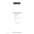 ZANUSSI ZWA5110 Manual de Usuario