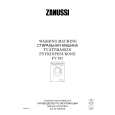 ZANUSSI FV832 Manual de Usuario