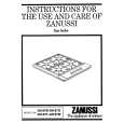 ZANUSSI GH87G Manual de Usuario