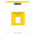 ZANUSSI ZD684W Manual de Usuario