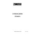 ZANUSSI ZV285F4 Manual de Usuario