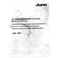 JUNO-ELECTROLUX JDA1720B Manual de Usuario