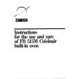 ZANUSSI FB515M Manual de Usuario