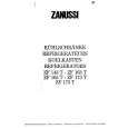 ZANUSSI ZF143T Manual de Usuario