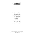 ZANUSSI ZCC6635X Manual de Usuario