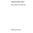 AEG Competence 320B D Manual de Usuario