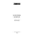 ZANUSSI ZCS632W Manual de Usuario