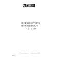 ZANUSSI ZU7150-1 Manual de Usuario