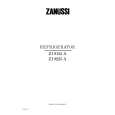 ZANUSSI ZI9225A Manual de Usuario