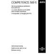 AEG 500E-W DK/S Manual de Usuario