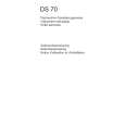 AEG DS70 Manual de Usuario