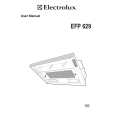 ELECTROLUX EFP629TU Manual de Usuario