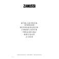ZANUSSI Z19/4D Manual de Usuario