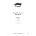 ZANUSSI WD1250W Manual de Usuario