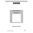 ZANUSSI ZKT 624 LX Manual de Usuario