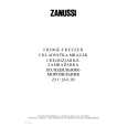 ZANUSSI ZFC26/63D Manual de Usuario