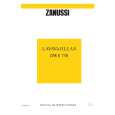 ZANUSSI DWS730 Manual de Usuario