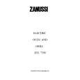 ZANUSSI ZCE7350BL Manual de Usuario
