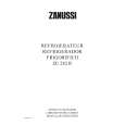ZANUSSI ZC282R Manual de Usuario