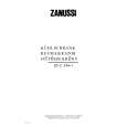 ZANUSSI ZFC244-1 Manual de Usuario