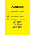 ZANUSSI ZH6010W4 Manual de Usuario