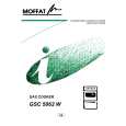 MOFFAT GSC5062W Manual de Usuario