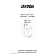 ZANUSSI ZWT3001 Manual de Usuario