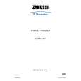ZANUSSI ZERB8441 Manual de Usuario