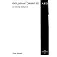 AEG LAVDIAMANT600 Manual de Usuario