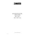 ZANUSSI ZI2163 Manual de Usuario