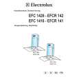 ELECTROLUX EFC1426X/S Manual de Usuario