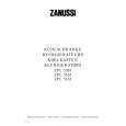 ZANUSSI ZPL5163 Manual de Usuario