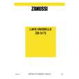 ZANUSSI ZDI6173N Manual de Usuario