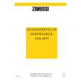 ZANUSSI ZDS6070X Manual de Usuario