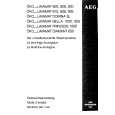 AEG LAV905W Manual de Usuario
