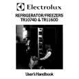 ELECTROLUX TR1160D Manual de Usuario