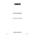 ZANUSSI ZT 161 Manual de Usuario