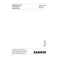 ZANKER TT123 Manual de Usuario