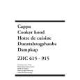 ZANUSSI ZHC615V Manual de Usuario