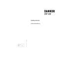 ZANKER ZKF228 (PRIVILEG) Manual de Usuario