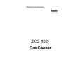 ZANUSSI ZCG8021AXN Manual de Usuario
