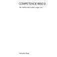 AEG Competence 9950 B W3D Manual de Usuario