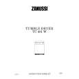 ZANUSSI TC481W Manual de Usuario